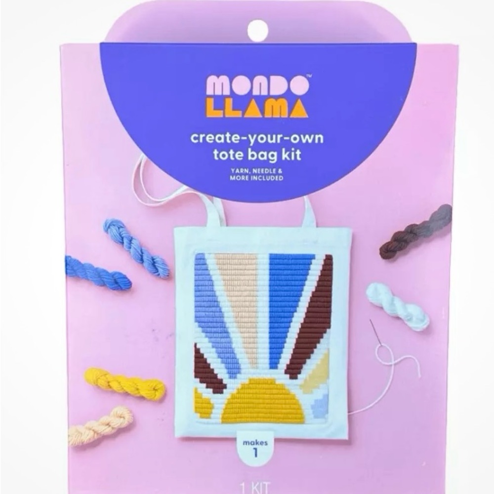 Kids Create-Your-Own Tote Bag Kit - Multicolor